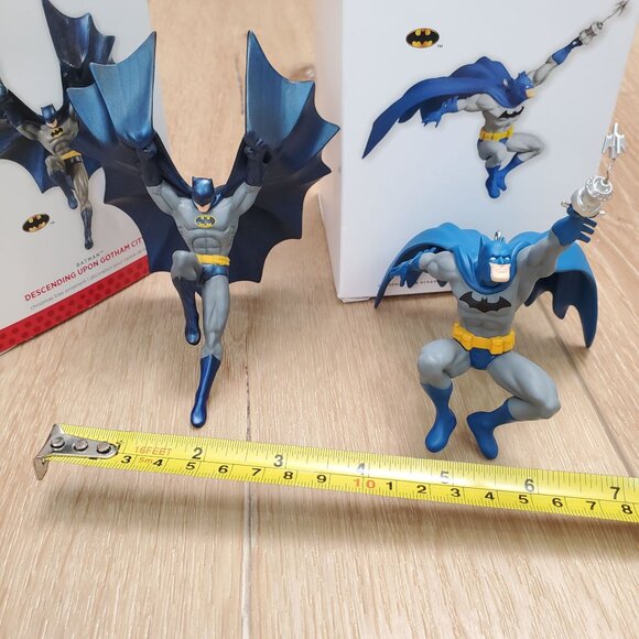 Hallmark Keepsake Ornament DC Comics Batman Descending Gotham & Takes Flight Lot - Picture 3 of 15